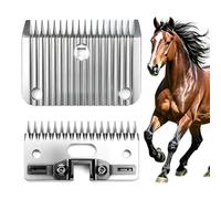 MEMIRY CA2/AC Coarse Replacement Blade Compatible with Lister Star Legend Liberty Fusion Animal Clippers, Horse Clipper Blade, 18 Teeth, 2.5mm Cut Length(2 Pack, Coarse Blade)