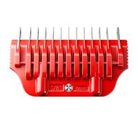 MEMIRY Wide Clipper Guard Attachment for A5 Type Wide Blade, Compatible with Andis, Wahl, Oster, Pet Grooming Attachment, Stainless Steel Professional Comb (3mm or 1/8")