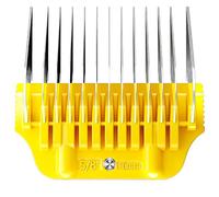 MEMIRY Wide Clipper Guard Attachment for A5 Type Wide Blade, Compatible with Andis, Wahl, Oster, Pet Grooming Attachment, Stainless Steel Professional Comb (16mm or 5/8")