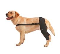 Memmyly 1 Pair Dog Leg Brace For Leg Dog Knee Brace For Back Leg Rear Hock Joint Compression Wrap Protector And Extra Support For Injury And Sprain Of Arth (A, L)
