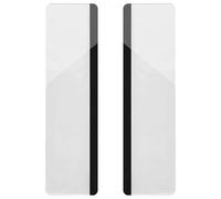 Memo Board 2PCS, Left Right Sticky Note Holder for Computer Desk Organization Home School Office