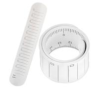 Memo Bracelet - Slap Bracelet | Reusable Silicone Note Bracelet for Nurses & Teachers - for Wrist - White, Wipe Clean, Waterproof, Office & School Organisation, 1 Piece, Siehe Beschreibung