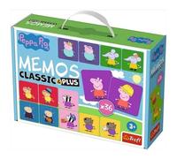 Memo Classic&Plus Świnka Peppal Trefl Polska Gra Planszowa Memo Best Polish Boar