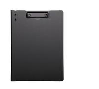Memo File Clip Board A4 Clipboard Folder Multi Function Writing Board for Office School Meeting Notes Student Study(Black-3 Pieces B)