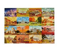Memo Games 1000 Piece Puzzle for Adults - Washington DC Landmarks - Colorful Jigsaw Puzzles - Puzzles for Adults 1000 Pieces - Puzzles Size 28х20 inches