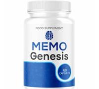 Memo Genesis Brain Support Supplement - Cognitive & Focus Support Formula - Supports Brain Energy & Concentration - Daily Nootropic Supplement - 60 Capsules