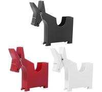 Memo Holder, Cute Mule Desktop Note Holder, Literature Postcard Display Rack Card Organizer Desk Accessories for Business Meeting, Office Home(3Pcs)