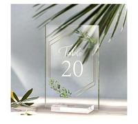 memo Holder, Table Number Holders with Numbers 1-20 Multicolor Pack of 10 20 30(10 Pack)