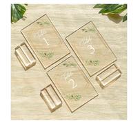 memo Holder, Table Number Holders with Numbers 1-20 Multicolor Pack of 10 20 30(20 Pack)