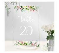 memo Holder, Table Number Holders with Numbers 1-20 Multicolor Pack of 10 20 30(Colorful)