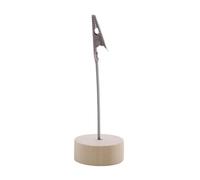 memo Holder, Wooden Table Number Holders Pack of 10 Multicolor(Color-a)