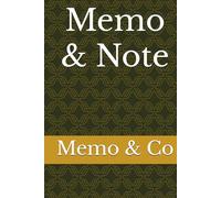 Memo & Note: Lined Journal Notebook for Women & Men, glossy Hardcover Leather Journal for writing, College Ruled Notebook for Work & Note Taking, Perfect for Office School Home Supplies