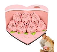 Memo Notepad - 3D Rose Sculpture Sticky Notes With 156 Sheets - Memo Pad | Paper Flower Art Pad With Pen Holder & Bookmarks | Creative Stationery Gift | Romantic Decorative Writing Pads