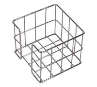 Memo Pad Holder Metal Note Storage Box Block Desktop Notepads Box for Desk 27x95x80mm for Desk