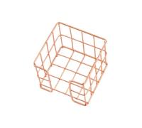 Memo Pad Holder Metal Note Storage Box Memo Pad Block Desktop Notepads Box for Desk 27x95x80mm Desk Accessories for Professional