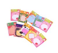 Memo Pads 10 Pack, 20 Sheets Each, 3.15x2.09inch Sticky Notes for Desk Messages, Study Lists, Journal Tabs, Short Reminder Writing