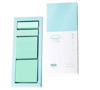 Memo Sheets Sticky Notes Pad Learning Work Accessories Quick Remove Pages Sustainable Fiber Paper Storage Box Set Friendly Stick Notes