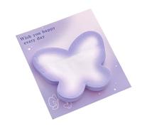 Memo Sticker Set - Gradient Decorative Sticky Notes Creative Shape Sticky Pads Portable Reminder Writing Tabs Smooth Note Flags Vivid Organization Stationery Set