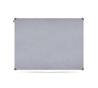 Memobe IDEA Edge - Felt Board Notice Board Grey - Hanging Board - Board for Home, Kitchen, Office, School - Wall Planner in Aluminium Frame - Organiser Board Wall - 120 x 90 cm