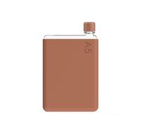 memobottle A5 (Terracotta) Bundle - 25oz (750ml) - Bottle, silicone sleeve & lid |Slim Water Bottle for Bags, Beside Books & Laptops | BPA Free Tritan | Modern & Minimalist