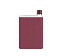 memobottle A5 (Wild Plum) Bundle - 25oz (750ml) - Bottle, silicone sleeve & lid |Slim Water Bottle for Bags, Beside Books & Laptops | BPA Free Tritan | Modern & Minimalist