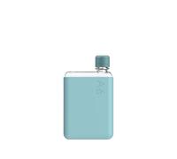 memobottle A6 (Sea Mist) Bundle - 12oz (375ml) - Bottle, silicone sleeve & lid | Compact Water Bottle For Bags & Small Pockets | BPA Free Tritan | Modern, Minimalist | For Gym & Work