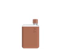 memobottle A6 (Terracotta) Bundle - 12oz (375ml) - Bottle, silicone sleeve & lid | Compact Water Bottle For Bags & Small Pockets | BPA Free Tritan | Modern, Minimalist | For Gym & Work