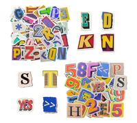MEMOFYND 150 Number And Letter Stickers, Creative Personalized Sticker Decoration, Diy Luggage And Notebook Decoration Stickers, Scrapbook Stickers, Interesting Stickers