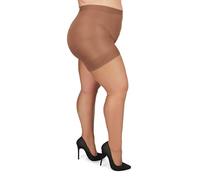 MeMoi Plus Size Curvy Control Top Pantyhose for Women, Comfortable Sheer Pantyhose, Lightweight Womens Stockings, Utopia, 7XL Plus