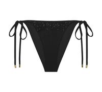 Memoir Embroidered Recycled Fibers Jersey Bottom Black S