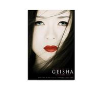 Memoirs of A Geisha Poster Print Asian Wall Decor Japanese Culture Artwork Vintage Movie Art Elegant Home Decoration Unique Gift for Art Lovers Cinematic Poster Gift 16x24inch(40x60cm) Unframed