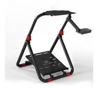 Memonotry DWDZ Racing Steering Wheel Stand Collapsible&Tilt-Adjustable Racing Stand for Thrustmaster,Logitech G25,G27,G29,G920, Supporting TX,Xbox,PS5,PC(Wheel&Pedals Not Included)