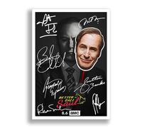 Memorabilia Better Call Saul Cast Signed Autograph Autographed A4 Poster Photo Print Photograph Picture TV Show Series Season Framed DVD Boxset Gift Breaking Bad (POSTER ONLY)