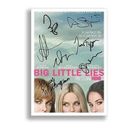 Memorabilia Big Little Lies Cast Signed Autograph Signature Autographed A4 Poster Photo Print Photograph Artwork Wall Art Picture TV Show Series Season DVD Boxset Gift (POSTER ONLY)