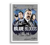 Memorabilia Blue Bloods Cast Signed Autograph Signature A4 Poster Photo Print Photograph Artwork Wall Art Picture TV Show Series Season DVD Gift (A4 Poster Only)
