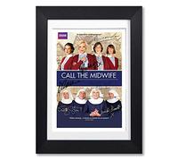 Memorabilia Call The Midwife Cast Signed Autograph A4 Poster Photo Print Photograph Picture TV Show Series Season Framed DVD Boxset Gift (A4 BLACK FRAMED & MOUNTED)