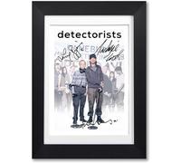 Memorabilia Detectorists Cast Signed Autograph Signature A4 Poster Photo Print Photograph Artwork Wall Art Picture TV Show Series Season DVD Boxset Present (A4 Poster Only)