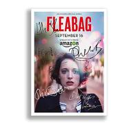 Memorabilia Fleabag Cast Signed Autograph Signature A4 Poster Photo Print Photograph Artwork Wall Art Picture TV Show Series Season Gift Phoebe Waller-Bridge (A4 Poster Only)