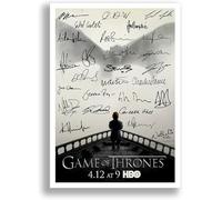 Memorabilia Game Of Thrones Full Cast Signed Autograph Signature A4 Poster Photo Print Photograph Picture TV Show Series Season DVD Boxset Present Birthday Gift (A3 POSTER ONLY)
