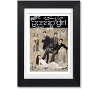 Memorabilia Gossip Girl Full Cast Signed Autograph Signature A4 Poster Photo Print Photograph Artwork Wall Art Picture TV Show Series Season DVD Boxset Present (A4 Poster Only)