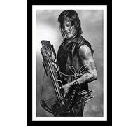 Memorabilia Norman Reedus - The Walking Dead Autograph Signed & Framed Photo Display