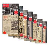 Memorabilia Pack Co. WW2 Replica Newspaper Bundle: 7 Titles (Britain Declares War, Battle of Britain, Dunkirk, D Day, Blitz, Dambusters, VE Day) - Historical Replica Set - Adults 7+