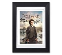 Memorabilia Poldark Cast Signed Autograph Signature A4 Poster Photo Print Photograph Artwork Wall Art Picture TV Show Series Season DVD Boxset Gift BBC (A4 Black Framed & Mounted)