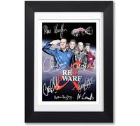Memorabilia Red Dwarf Cast Signed Autograph Signature A4 Poster Photo Print Photograph Wall Art Picture TV Show Series Season DVD Boxset (POSTER ONLY)