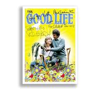Memorabilia The Good Life Cast Signed Autograph Signature A4 Poster Photo Print Photograph Artwork Wall Art Picture TV Show Series Richard Briers Felicity Kendal (A4 Poster Only)