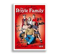 Memorabilia The Royle Family Cast Signed Autograph Signature A4 Poster Photo Print Photograph Artwork Wall Art Picture TV Show Series Season Gift (A4 Poster Only)