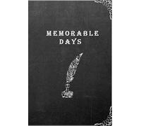 Memorable days: The Story of Us Fill in the Blank Notebook and Memory Journal