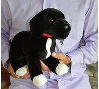 Memorable Pets Black Lab & Pit Bull Mix Dog - Stuffed Animal Therapy For People With Memory Loss From Aging And Caregivers