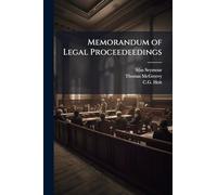 Memorandum of Legal Proceedeedings