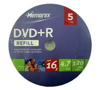 Memorex 10024 Dvd Virgin 4.7 GB Dvd+R